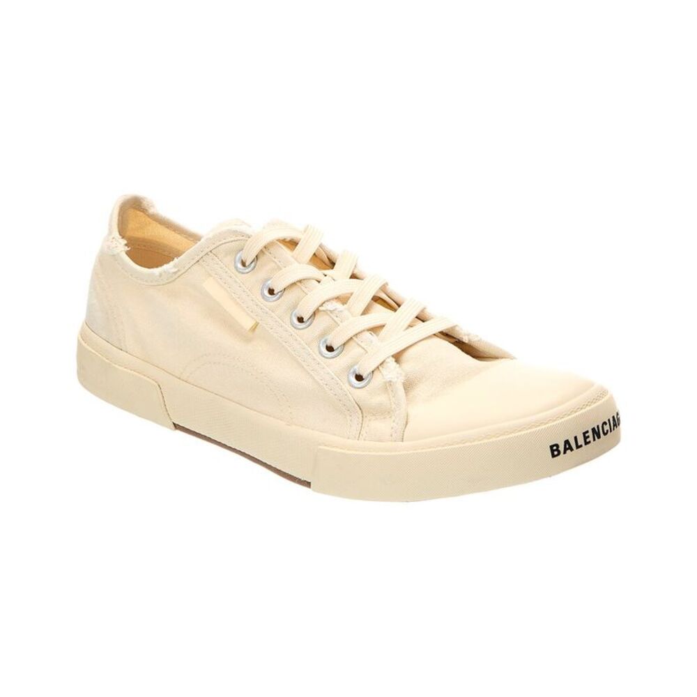 Balenciaga Paris Canvas Sneaker, White